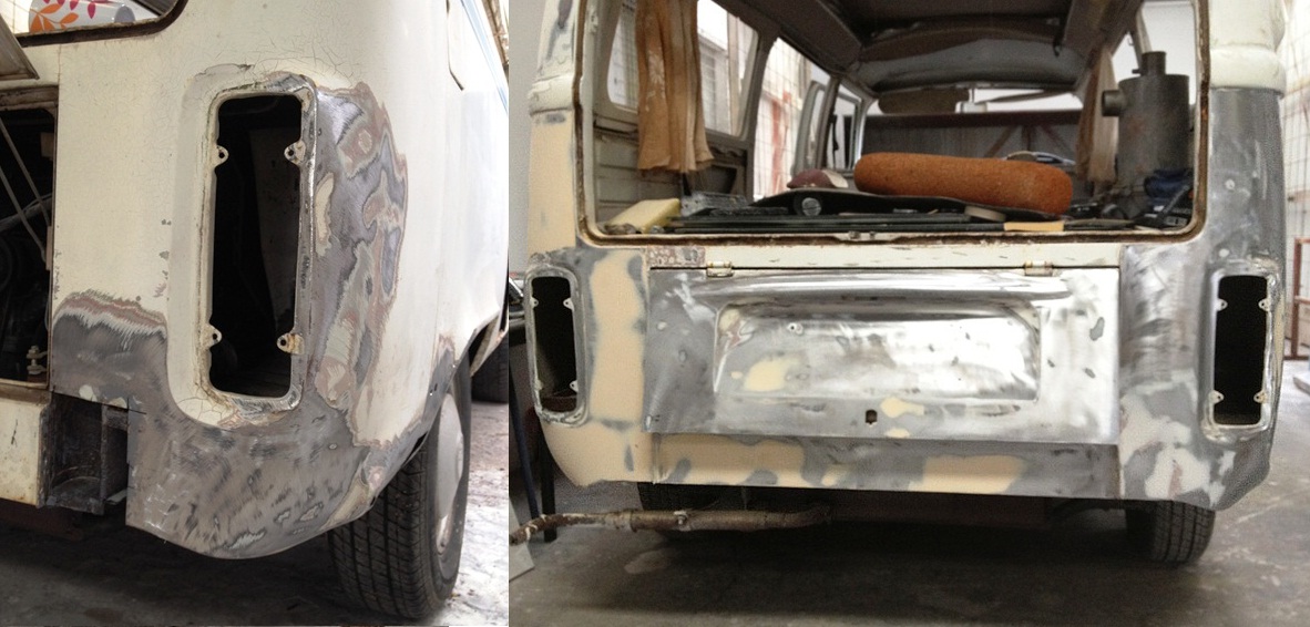 VW Kombi Camper 72 Lowlight Stage 1 Rear VW Kombi Camper 72 Lowlight Stage 1 Rear