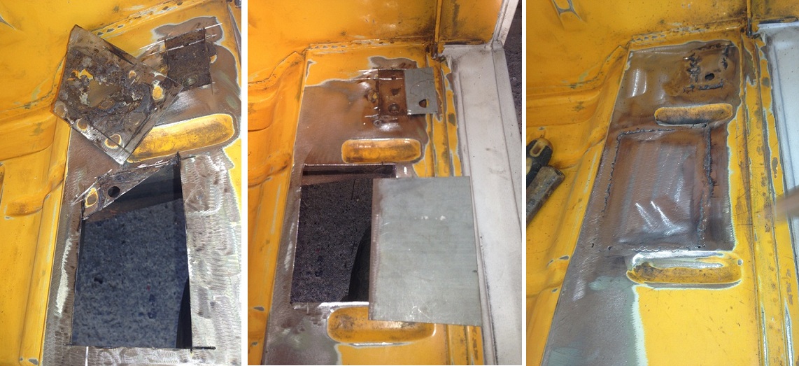 VW Kombi Seat Repair