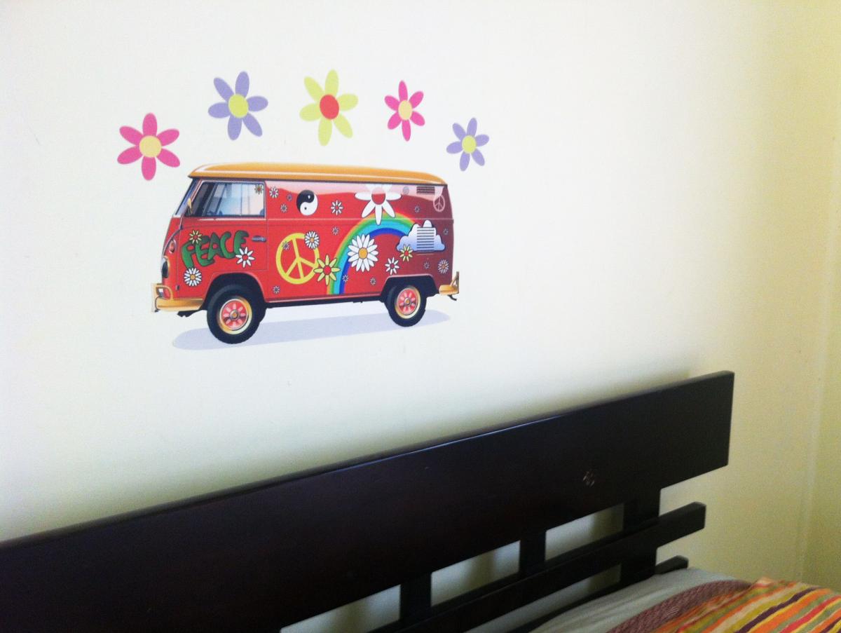 Righteous Kombi wall decal stickers
