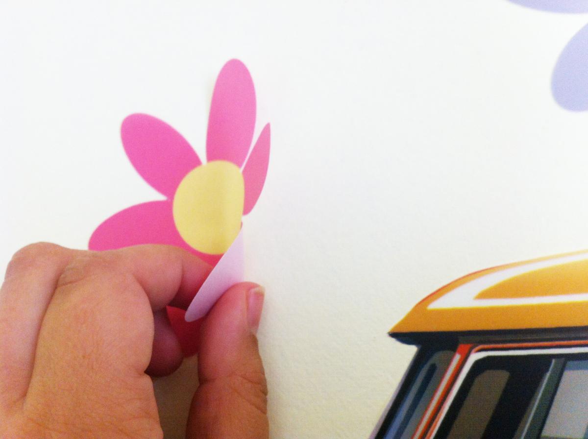 Righteous Kombi wall decal stickers