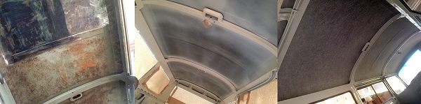1971 Kombi Lowlight - roof restoration
