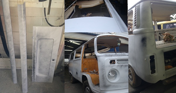 VW Kombi Primed